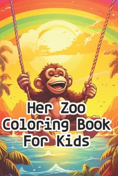 Paperback Her Zoo Coloring Book for Kids Book