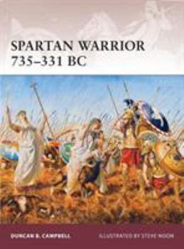 Paperback Spartan Warrior 735-331 BC Book