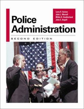 Hardcover Police Administration Book
