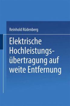 Paperback Elektrische Hochleistungsübertragung Auf Weite Entfernung [German] Book