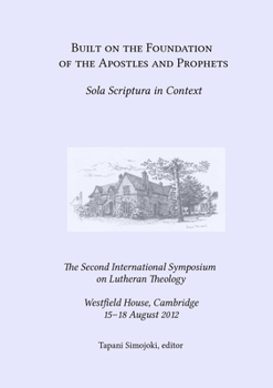 Paperback Built on the Foundation of the Apostles and Prophets Book