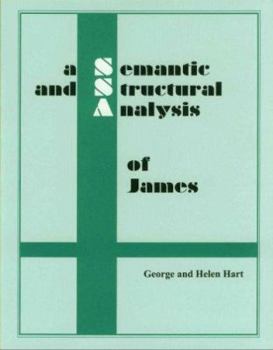 Paperback A Semantic and Structural Analysis of James Book