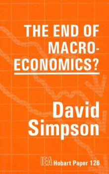 Paperback The End of Macroeconomics Book