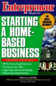 Paperback Entrepreneur Magazine Starting a Home-Based Business Book