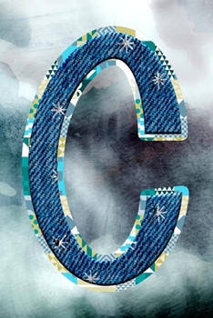 C: Initial Monogram Journal to write in Positive Thoughts for Women Teens Girls gifts holidays