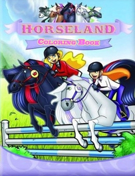 Paperback Horseland Coloring Book