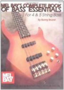 Paperback Complete Book of Bass Essentials for 4 & 5 String Bass Book