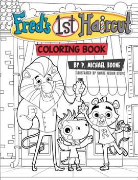 Paperback Fred's 1st Haircut (Coloring Book) Book