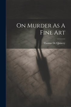 Paperback On Murder As A Fine Art Book