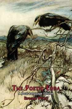 Hardcover The Poetic Edda: A Dual-Language Edition Book