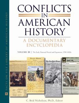 Hardcover Conflicts in American History: A Documentary Encyclopedia Book