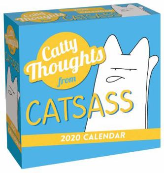 Calendar Catty Thoughts from Catsass 2020 Day-To-Day Calendar Book