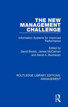 Hardcover The New Management Challenge: Information Systems for Improved Performance Book