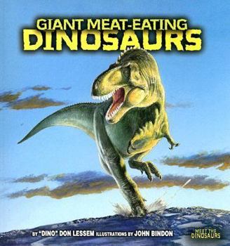 Paperback Giant Meat-Eating Dinosaurs Book