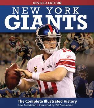 Hardcover New York Giants: The Complete Illustrated History Book