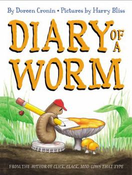 Hardcover Diary of a Worm Book