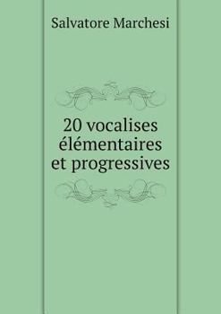 Paperback 20 vocalises ?l?mentaires et progressives [Italian] Book