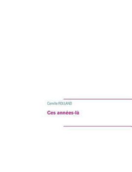 Paperback Ces années-là [French] Book