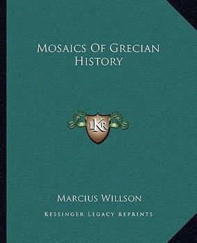 Paperback Mosaics Of Grecian History Book