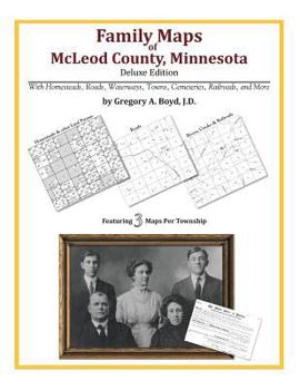 Paperback Family Maps of McLeod County, Minnesota Book