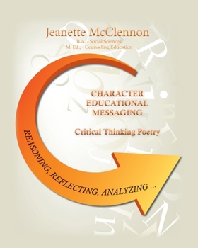 Paperback Character Educational Messaging: Critical Thinking Poetry Book