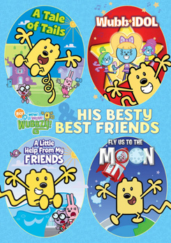 DVD Wubbzy & His Besty Best Friends Book