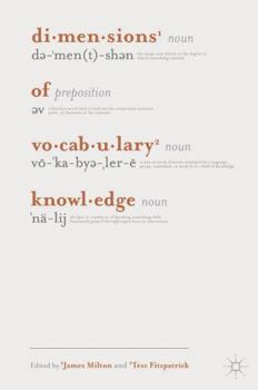 Paperback Dimensions of Vocabulary Knowledge Book