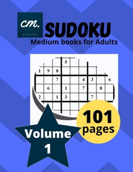 Paperback Sudoku Medium Books for Adults: Large Print puzzle magazine for seniors Volume 1 Book