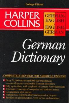 Paperback HarperCollins German Dictionary Book