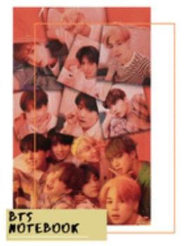 BTS Notebook: 150 Page College Ruled by 7.44" x 9.69 Notebook