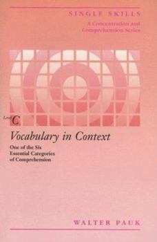 Paperback Vocabulary in Context: Level C Book