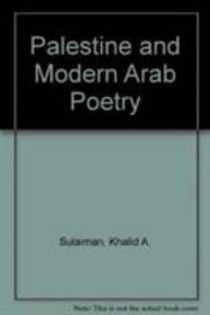 Paperback Palestine and Modern Arab Poetry Book