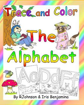 Paperback Trace & Color The Alphabet Book