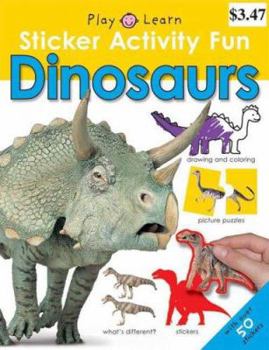 Sticker Activity Fun - Dinosaurs - Book  of the Sticker Activity Fun