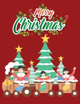 Merry Christmas: Blank Lined Notebook Journal, Notebook Gift 110 pages 8.5 x 11'' Blank Lined Journal - ... - for Journalism, Notes, Composition Book