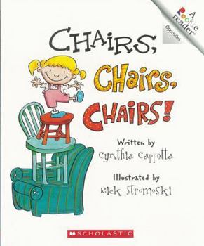 Paperback Chairs, Chairs, Chairs (Rookie Readers) Book
