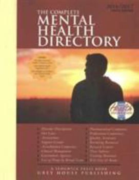 Paperback Complete Mental Health Directory, 2016/17: Print Purchase Includes 1 Year Free Online Access Book