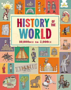 Hardcover History of the World: Putting History on the Map Book