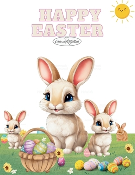 Paperback Happy Easter Coloring Book