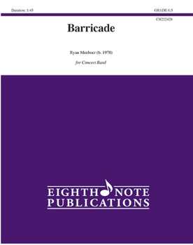 Paperback Barricade: Conductor Score & Parts Book