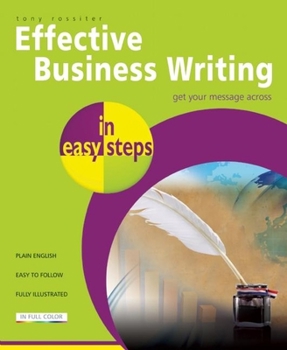 Paperback Effective Business Writing in Easy Steps Book