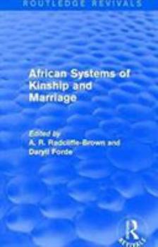 Paperback African Systems of Kinship and Marriage Book