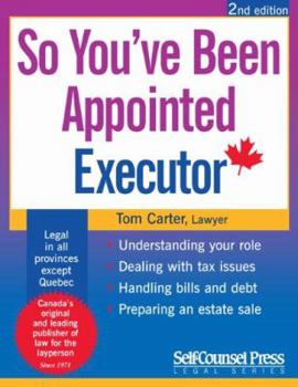 Paperback So You've Been Appointed Executor Book