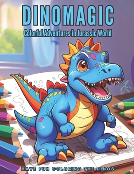 Paperback DinoMagic: Colorful Adventures in Jurassic World Book