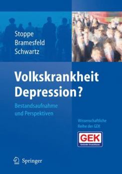 Hardcover Volkskrankheit Depression?: Bestandsaufnahme Und Perspektiven [German] Book