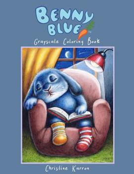 Paperback Benny Blue Grayscale Coloring Book