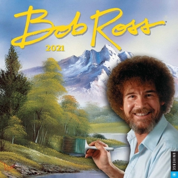 Calendar Bob Ross 2021 Wall Calendar Book