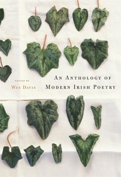 Paperback An Anthology of Modern Irish Poetry Book
