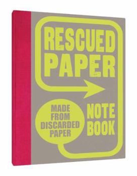 Diary Rescued Paper Notebook, Hardcover Book