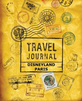 Paperback Travel Journal Disneyland Paris Book